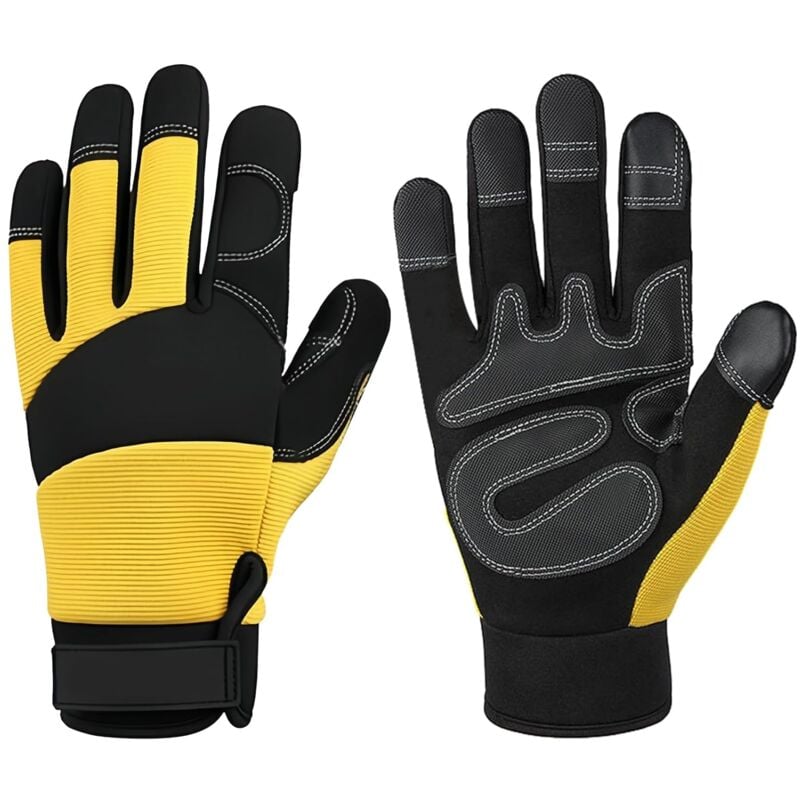 Gants forestiers ,Escalade Full Finger Riding Touch Screen Gants Vêtements De Travail en Plein Air(tronçonneuses et outillage de jardin) - Taille 11