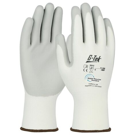 Gants G-TEK 3RX enduction mousse nitrile sachet de 12 paires taille 9 - PIP