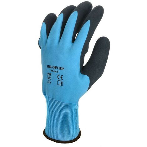 Gants GripControl Aqua taille 9/L