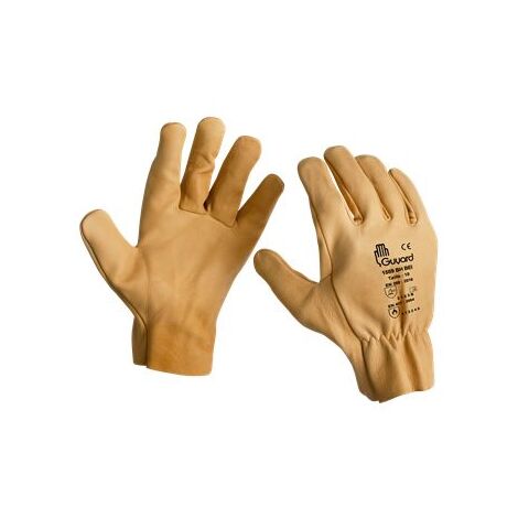 Gants GUYARD 1559 BH BEI taille 7, 10 Paires, Jaune ( Prix pour Paquet de 10 )