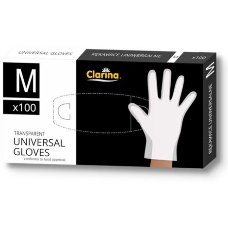 Gants hybrides jetables en aluminium, taille M, lot de 100.