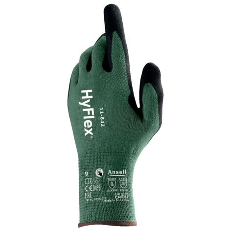 Gants Hyflex 11-842 - taille 8 - ANSELL