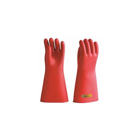 gants isolants cei - classe 2 - taille 10 - rouge - catu cg-2-10-nr