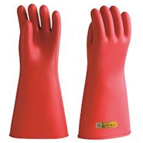 gants isolants cei - classe 3 - taille 9 - rouge - catu cg-3-09-nr