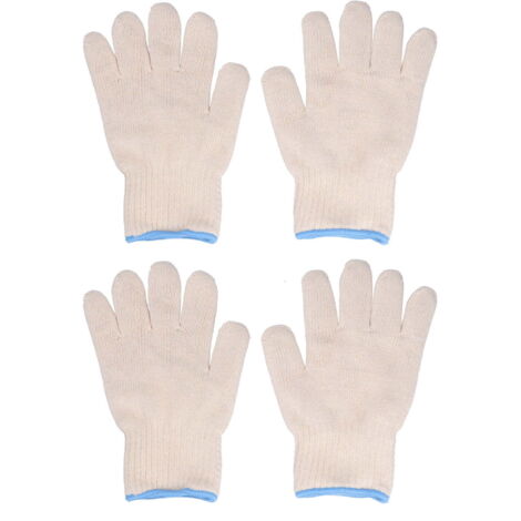 Gants Isolants Thermiques - Résistants Jusqu'à 300 °C - Antidérapants - Pour Four Barbecue Soudure Jardinage Travaux Mécaniques - Lot De 4