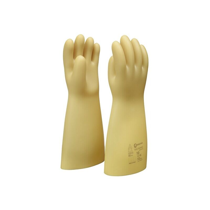 Gants pour électriciens isolés Penta taille 8, Protection électrique, 1 Paire, Beige ( Prix pour 1 paire )