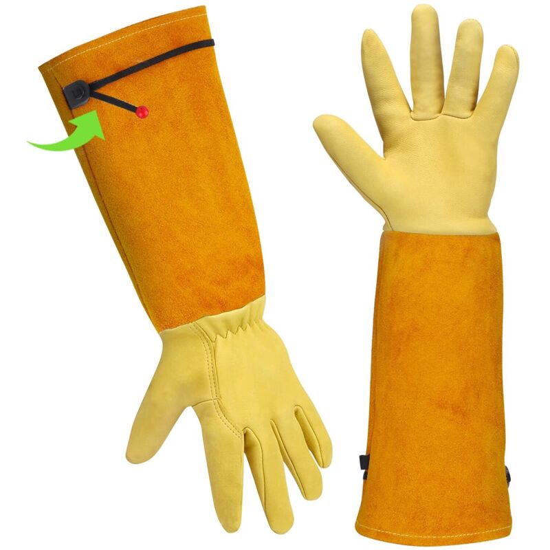 Gants Jardinage Femme/ Homme Gants De Jardinage Cuir Cadeau Jardinage