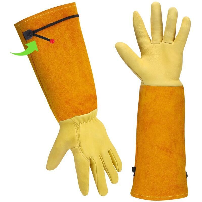 Gants Jardinage Femme/ Homme Gants De Travail Cuir - Gants