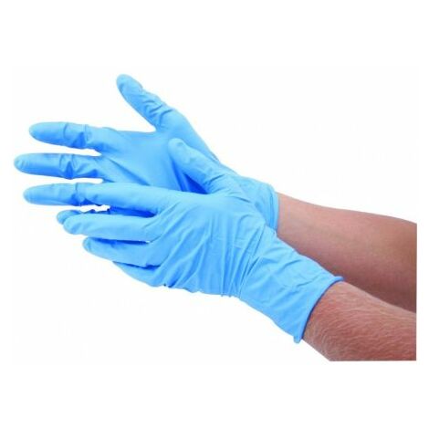 Gants jetables Nitrile RS PRO Non poudrés, taille 9, L x 50 gants ( Prix pour Boîte de 50 )
