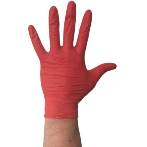 Gants jetables Nitrile RS PRO Non poudrés, taille L x 100 gants ( Prix pour Boîte de 100 )