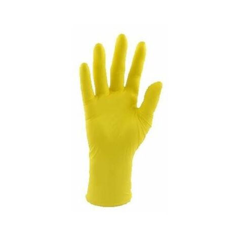 Gants jetables Nitrile RS PRO Non poudrés, taille S x 100 gants ( Prix pour Boîte de 100 )