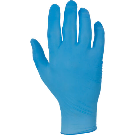Gants jetables Nitrile RS PRO, taille 9, L x 100 gants ( Prix pour Boîte de 100 )