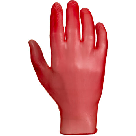 Gants jetables Vinyle RS PRO Poudré, taille L x 100 gants ( Prix pour Boîte de 100 )