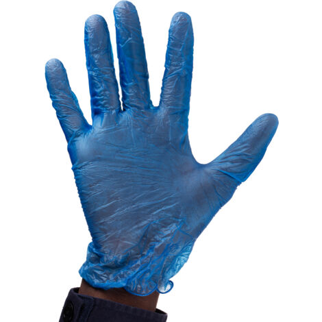 Gants jetables Vinyle RS PRO Poudré, taille XL x 100 gants ( Prix pour Boîte de 100 )