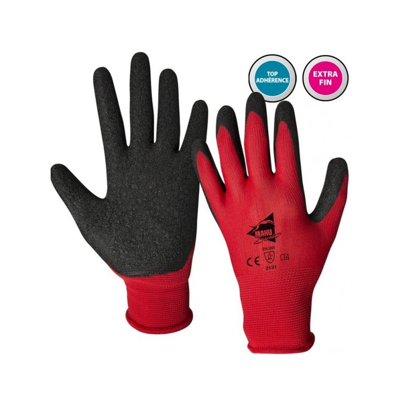 Manusweet - Paires de gants manutention moyenne Latex L2001 10