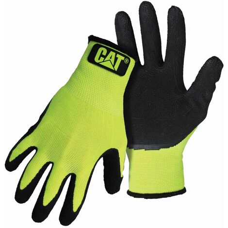 Gants Latex Haute Visibilité CAT017418 Caterpillar  Plusieurs tailles disponibles