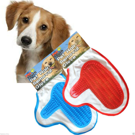 Gants Magiques Pour Le Nettoyage Et Le Toilettage Des Animaux Avec Lotion 2 Pièces