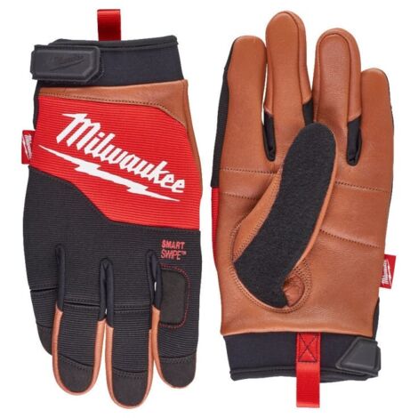 Gants MILWAUKEE Cuir hybrides - 493247