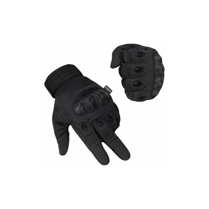 Gants Moto, Gants Scooter Unisexe Mi Saison Ecran Tactile Respirable pour Auto Moto, Vélo, Motocross, Camping, Randonné,Taille XL