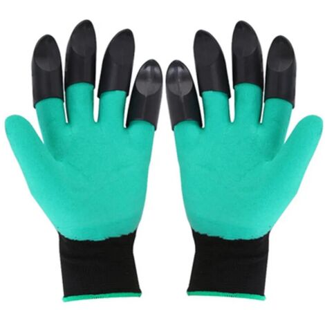 Gants pour creuser, jardiner, tremper, travailler, griffer, planter des fleurs de légumes et tirer de l'herbe
