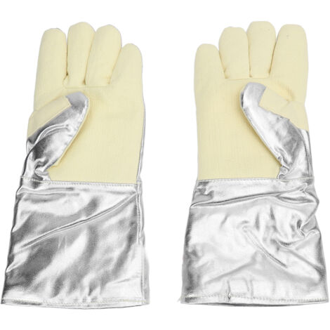 Gants résistants à la chaleur 500 ℃, Anti-brûlure, travail du pouce renforcé pour les aciéries, les fonderies, la cuisson