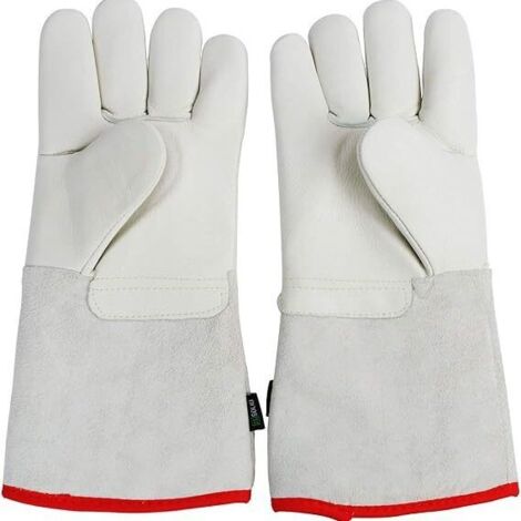 Gants résistants aux basses températures, protection contre les engelures, protection contre le froid, protection contre l'azote liquide, longueur 40 cm