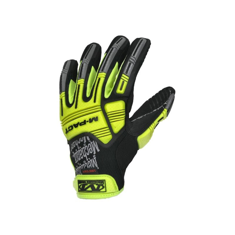 Gants résistants aux coupures à haute visibilité et à haute protection contre les chocs XXL