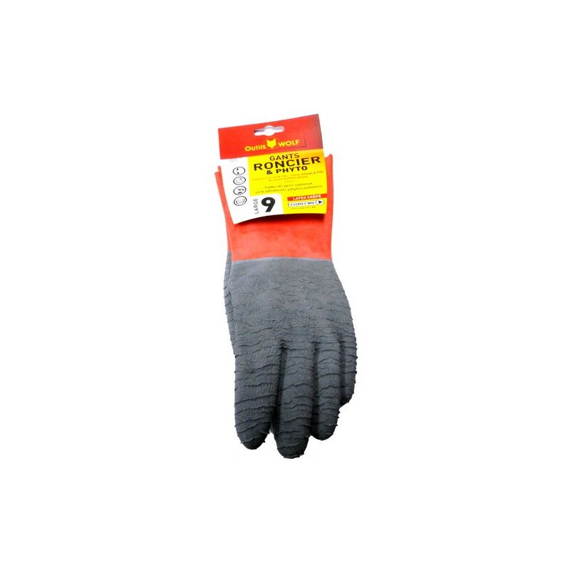Outils Wolf - Gants Roncier et Phyto Wolf - grc taille 8