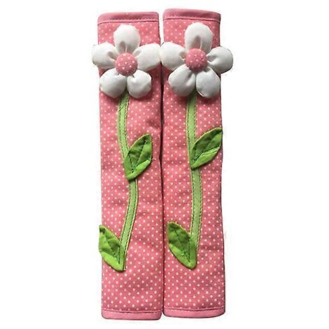 gants roses à pois fleuris pour poignées de porte/réfrigérateur