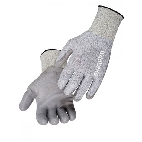 SINGER SAFETY Gants SINGER PEHD - Protection coupure - Paume enduite polyuréthane - PHD135PU