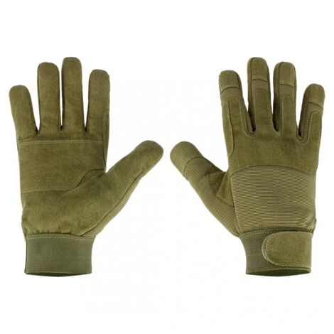 Gants tactiques, cuir synthétique, taille 10