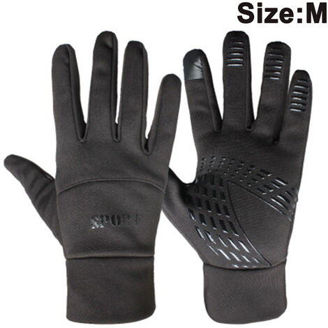 Gants thermiques, gants de doublure chauds d'hiver Gants anti-dérapants pour écran tactile