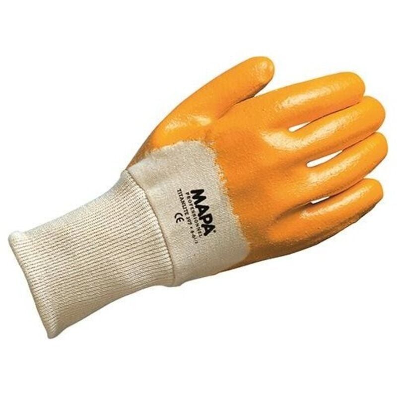 Hedi - Gants Titanlite 397, T. 10, jaune (Par 10)
