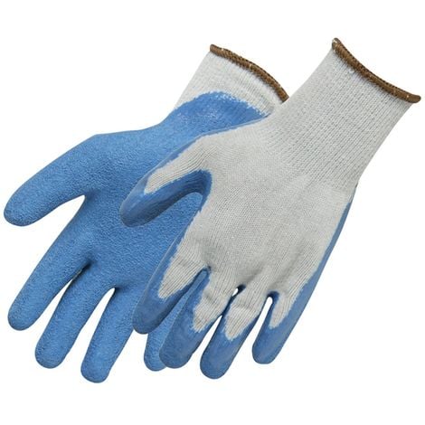 GANTS TRICOT ENDUCTION LATEX TAILLE UNIQUE SILVERLINE 427550