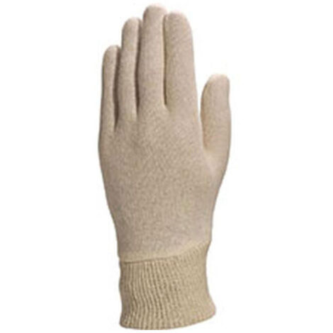 Gants tricot interlock c0131 écru - DELTA PLUS
