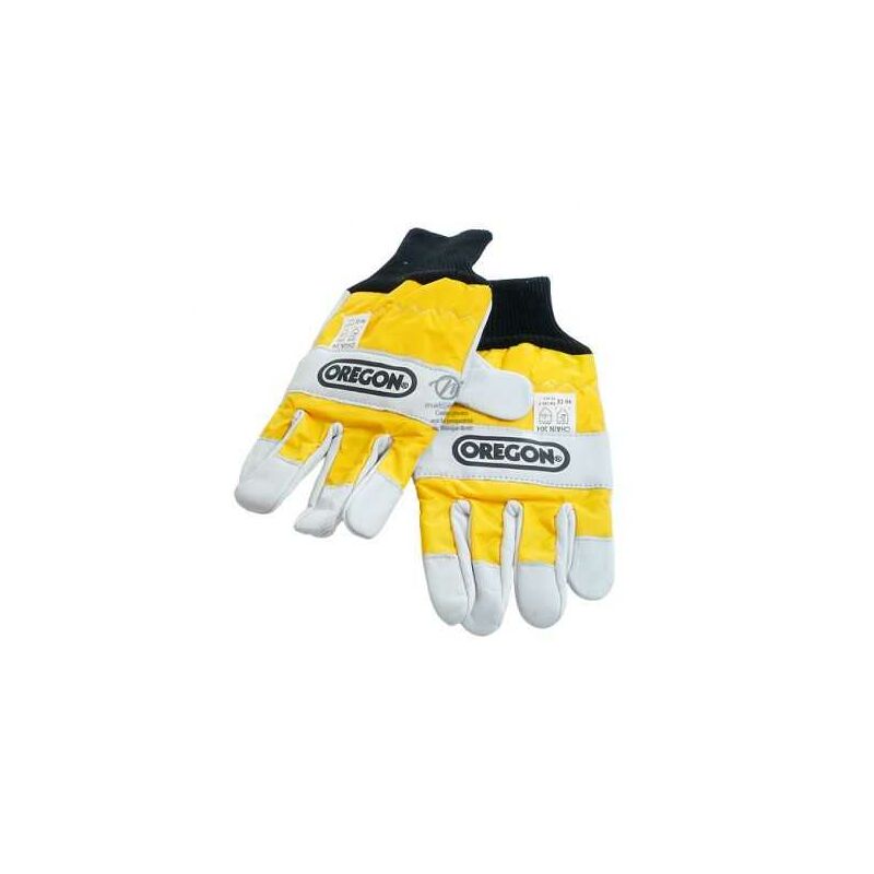 Gants tronçonneuse protection coupe. Taille l. Oregon