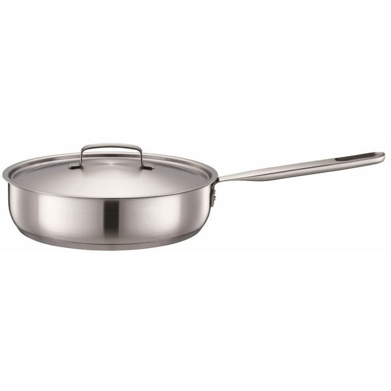 Fiskars Koch-bratpfanne 26 Cm Mit Deckel Aus Stahl