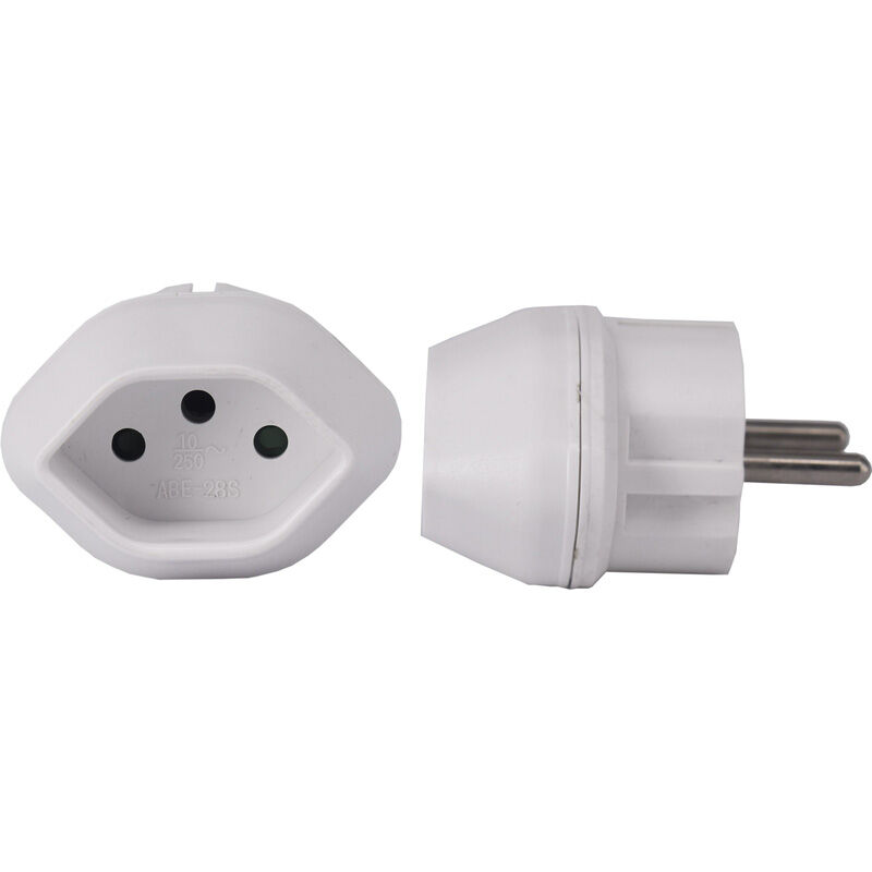 Adaptateur prise suisse vers france - 7341 - GAO