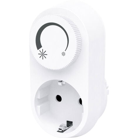 AUTRES GAO EMD201 Dimm-Adapter Geeignet für Leuchtmittel: Glühlampe, LED-Lampe, Halogenlampe Weiß