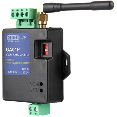 GAP Système D'alarme GSM Mini Alerte de Panne de Courant à Distance Intelligente avec Alarme D'appel SMS Alarme Panne de Courant Sécurité Connexion avec Capteur Antenne de Boîte d'Alarme