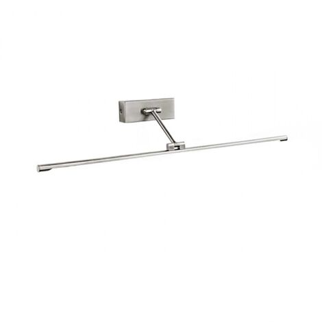 GAP462N- APPLIQUE A PARETE IN METALLO CROMO A LED 4000K 591LM 12W 71CM