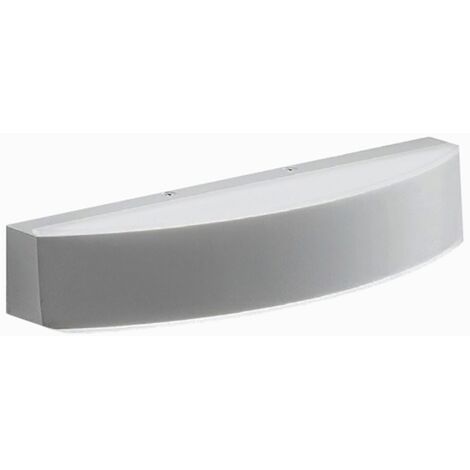 GAP501N-  APPLIQUE LED ALLUMINIO BIANCO 4000K 2221LM 20W 38CM