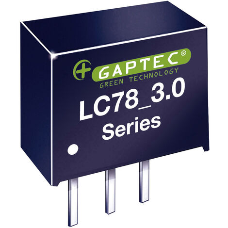 Gaptec 10020074 DC/DC-Wandler, Print 12 V/DC 5 V/DC 3 A 15 W Anzahl Ausgänge: 1 x Inhalt 1 St.