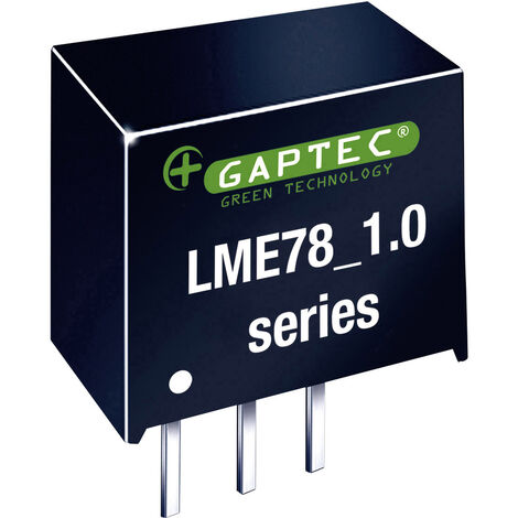 Gaptec 10070826 DC/DC-Wandler, Print 24 V/DC 15 V/DC 1 A 15 W Anzahl Ausgänge: 1 x Inhalt 1 St.