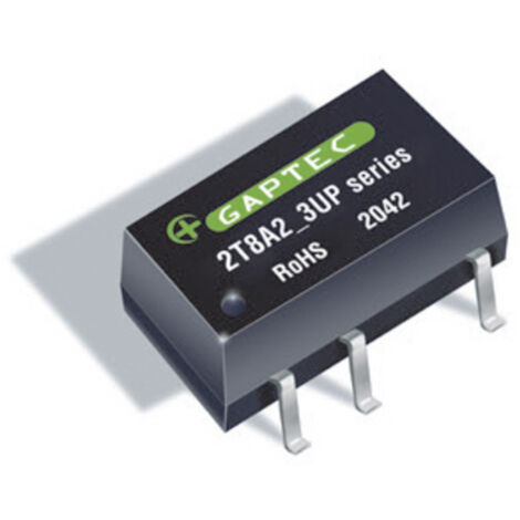 Gaptec 2T8A20505S3UP DC/DC-Wandler   400 mA 2 W  Inhalt 1 St.