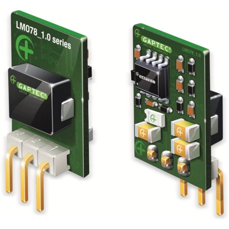 GAPTEC DC-DC-Wandler, Electronic, open frame SIP3, 6-36Vin, 3,3Vout, 1000mA, 11,5x7,5x17,5mm