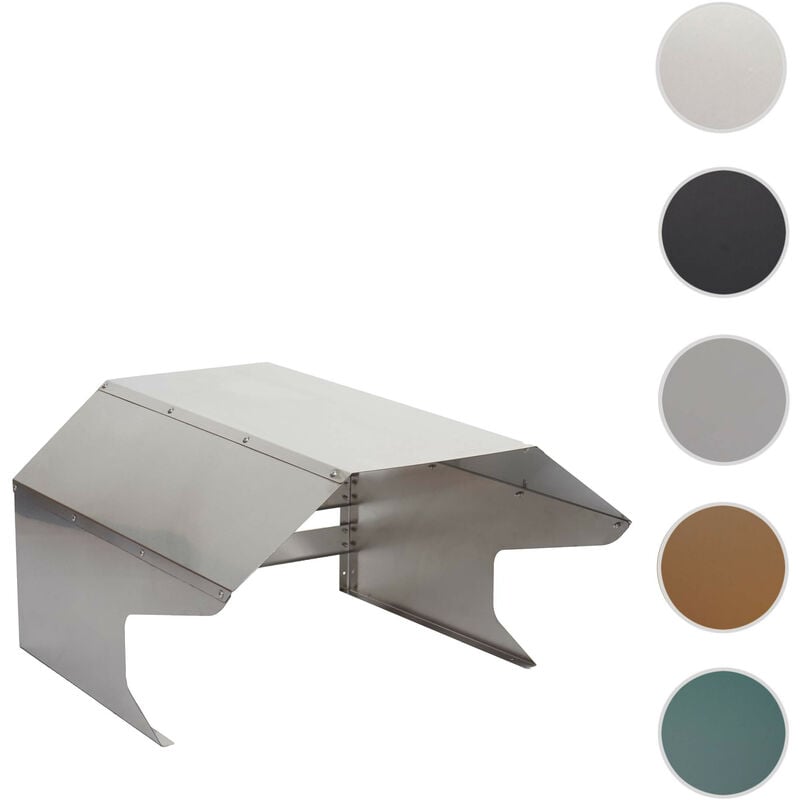 Mendler - Garage pour tondeuse HWC-L43 - toit abri pour tondeuse - métal 40x59x69cm - vert