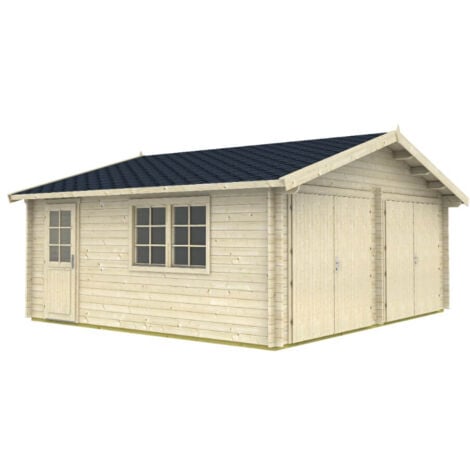 Garage double modèle D