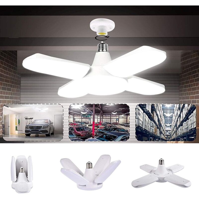 Image of Garage Lighting, 80W 8000lm LED Garage&hellip;