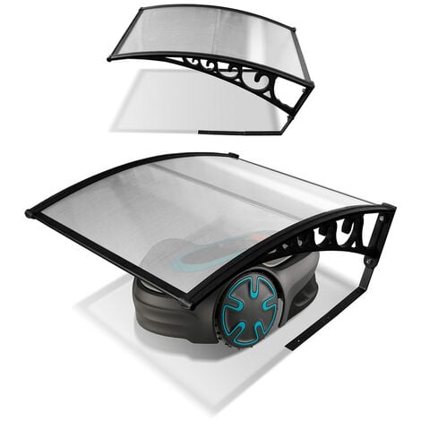 RANDACO Garage pour tondeuse à gazon Capot de protection contre la pluie Toit de protection pour tondeuse-robot